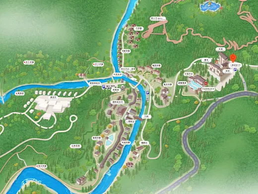 黔南结合景区手绘地图智慧导览和720全景技术，可以让景区更加“动”起来，为游客提供更加身临其境的导览体验。